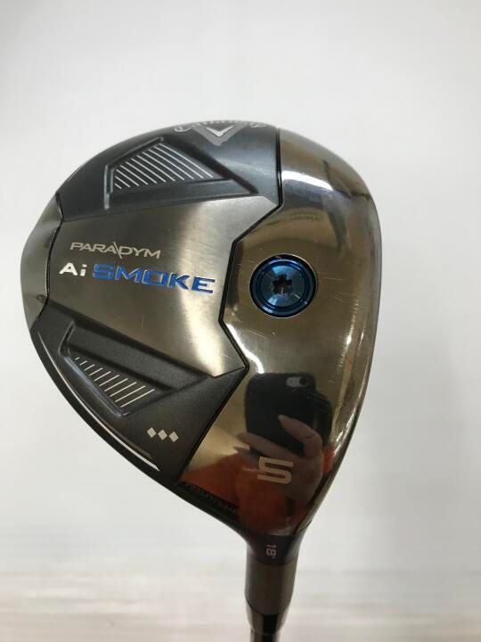 キャロウェイ　PARADYM Ai SMOKE ◆◆◆　18度　TENSEI 60 for Callaway(Ai SMOKE)　Sフレックス　フェアウェイウッド　中古【最短即日発送】