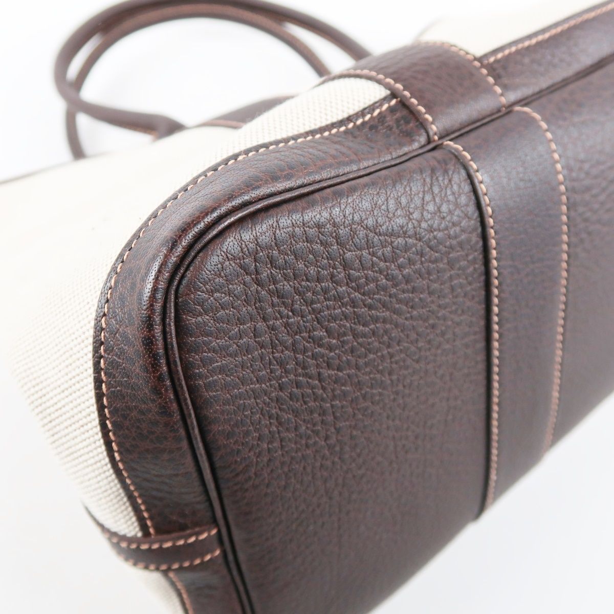 超美品】HERMES エルメス ガーデンパーティPM トワルアッシュ □H刻印 