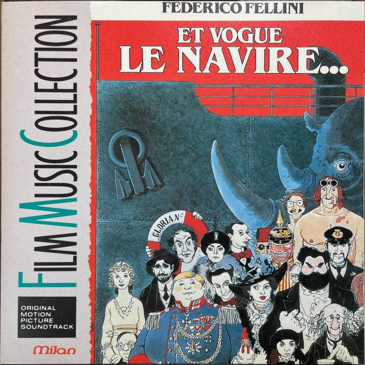 サントラレア盤/そして船は行く(E LA NAVE VA/Et vogue le navire)/ジャンフランコ・プレニツィオ