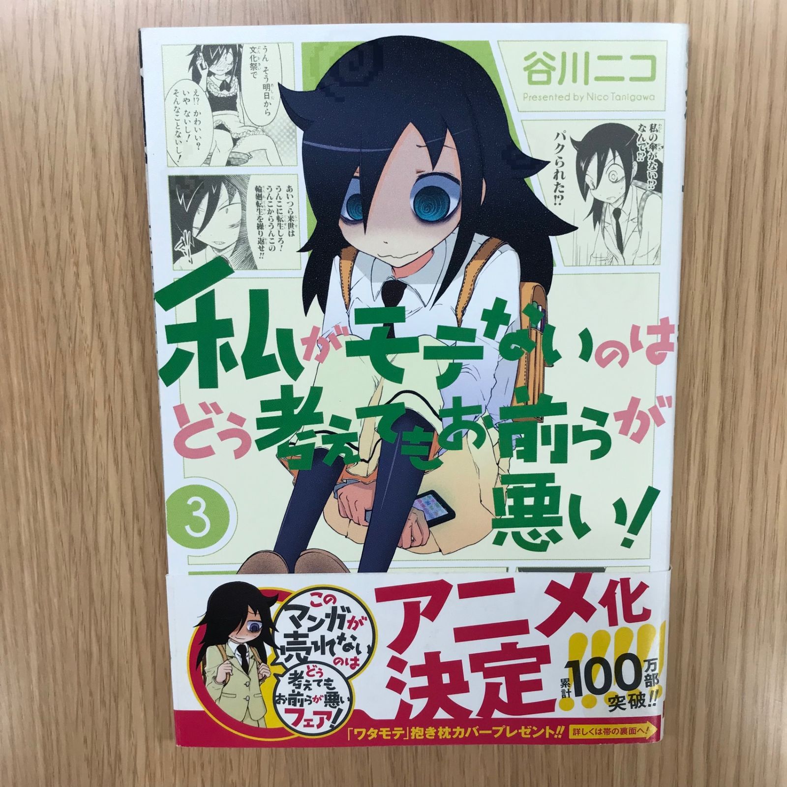 私がモテないのはどう考えてもお前らが悪い！3巻/【作者】谷川ニコ/GF 