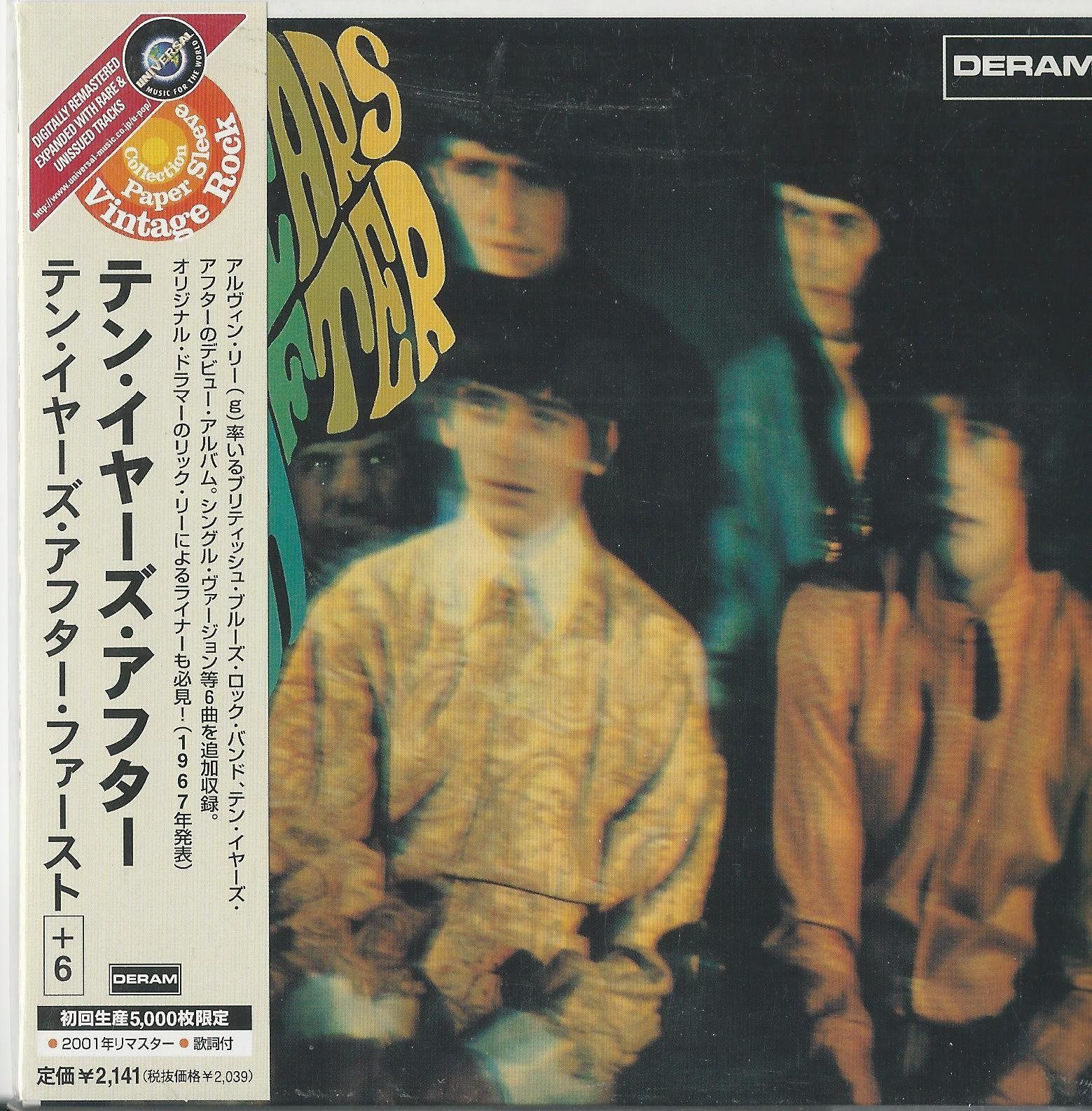 【CD】テン・イヤーズ・アフター・ファースト+6
