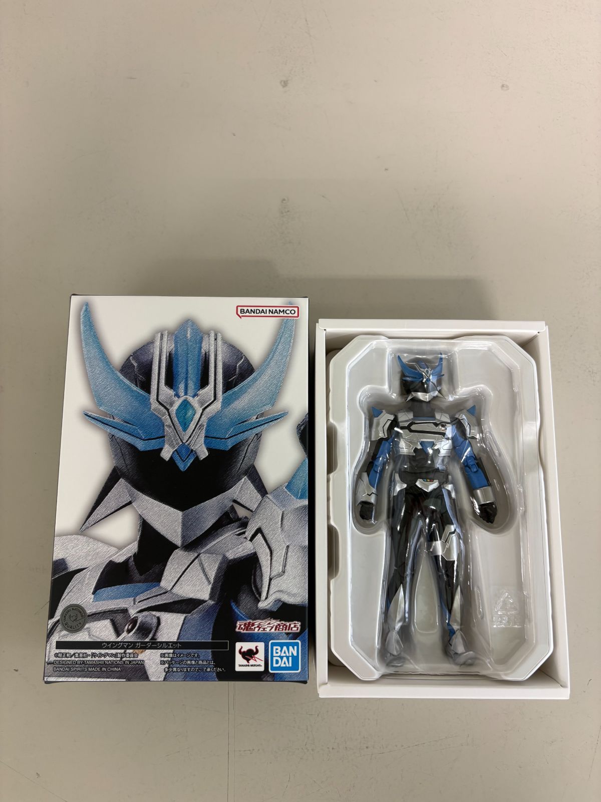 中古品 S.H.Figuarts（真骨彫製法） ウイングマン ガーダーシルエット