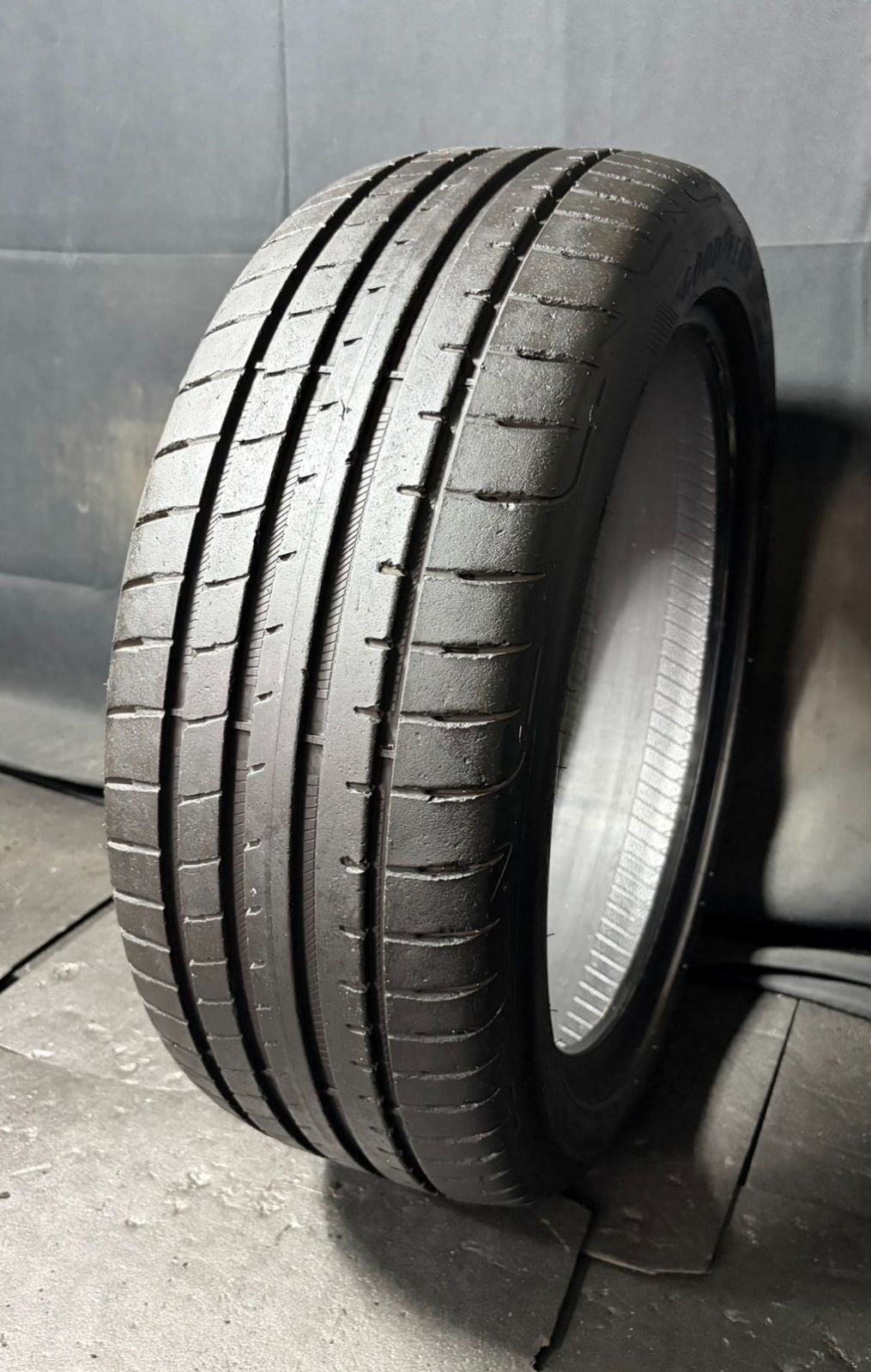 2023年製 約8分山 グッドイヤー　GOOD YEAR イーグル　EAGLE F1 MO ASYMMETRIC 5 225/45R18 1本 h_2176 5,616円
