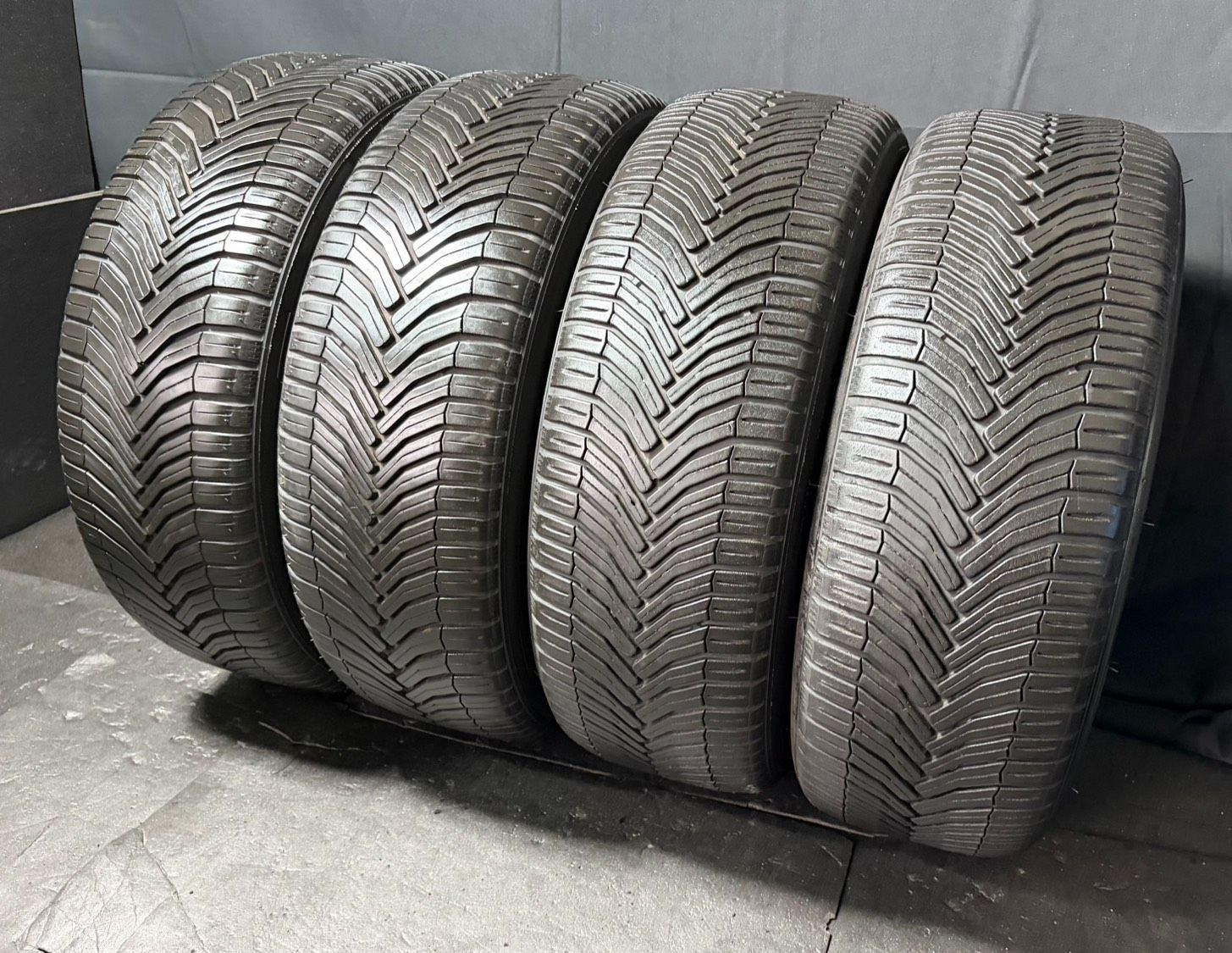 2024年製 約5.4～6.7mm ミシュラン　MICHELIN クロスクライメート　CROSS CRIMATE ZP 205/60R16 4本 h_2175