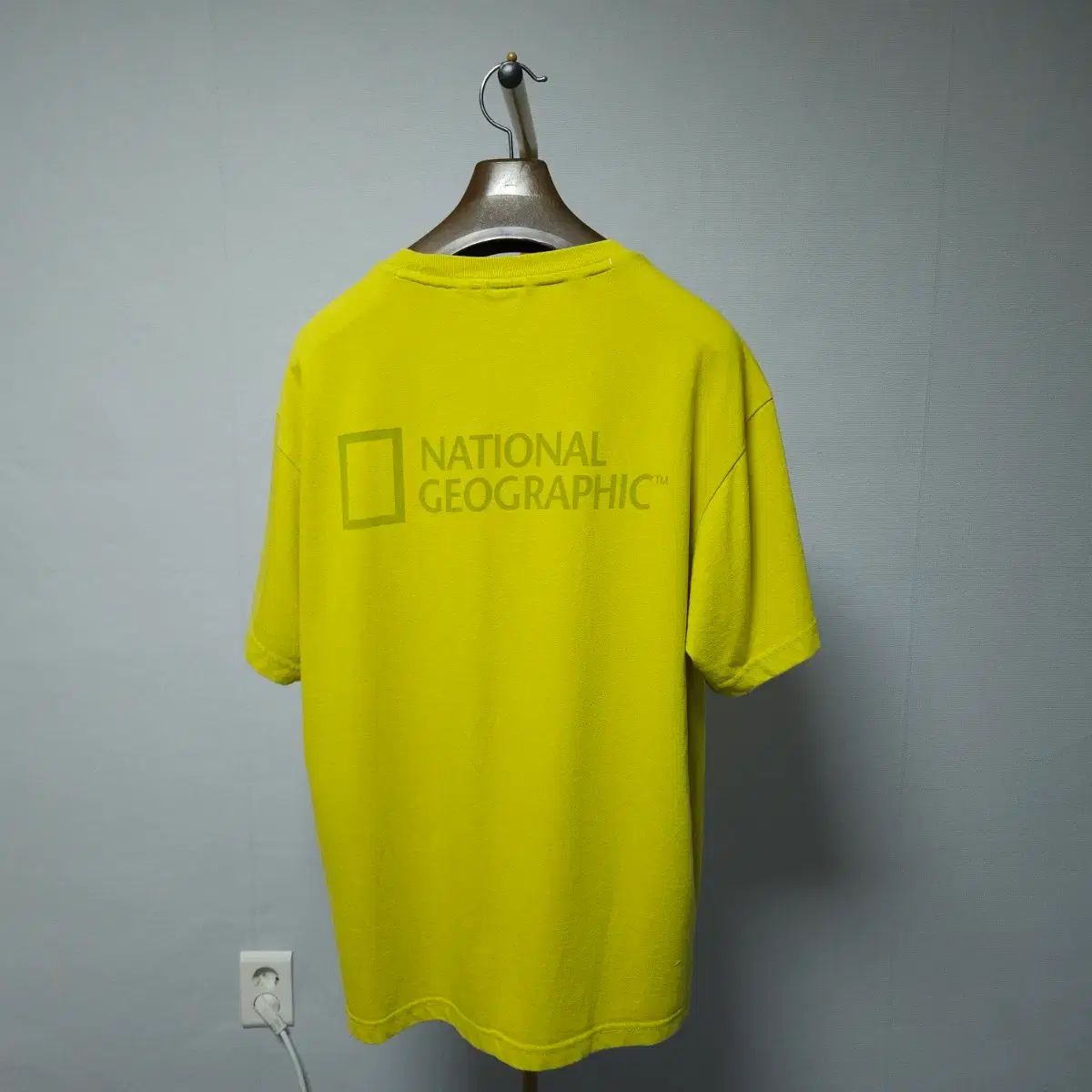 XL ) ナショナルジオグラフィック メンズ オーバーサイズ 半袖Tシャツ