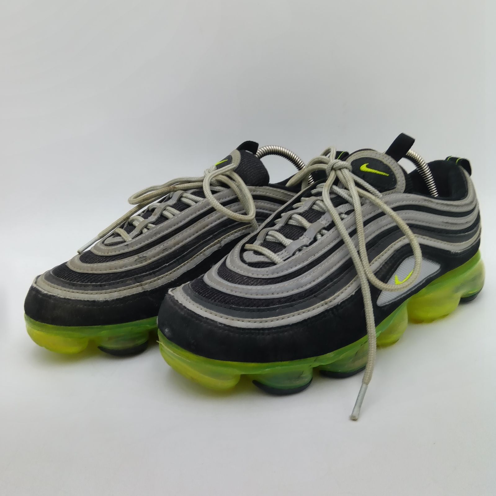 NIKE ナイキ Air Vapormax ’97 エアヴェイパーマックス'97 スニーカー AJ7291-001 メンズ 26.5cm 黒/銀色 ブラック/シルバー D-12-4