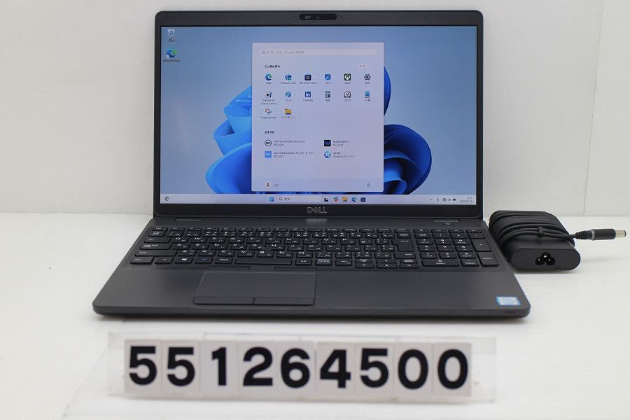 DELL Latitude 5500 Core i5 8265U 1.6GHz/8GB/256GB(SSD)/15.6W/FHD(1920x1080)/Win11 【551264500】
