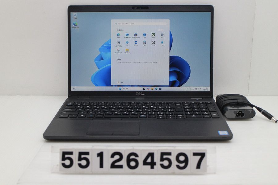 DELL Latitude 5500 Core i5 8265U 1.6GHz/8GB/256GB(SSD)/15.6W/FHD(1920x1080)/Win11 【551264597】
