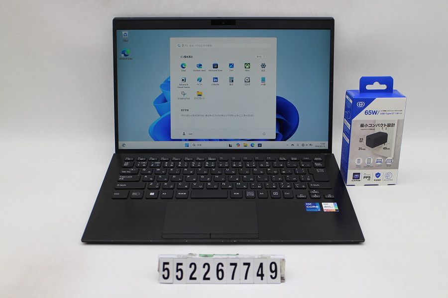VAIO PC8940C11N Core i7 1260P 2.1GHz/32GB/256GB(SSD)/14W/FHD(1920x1080)/Win11 【552267749】