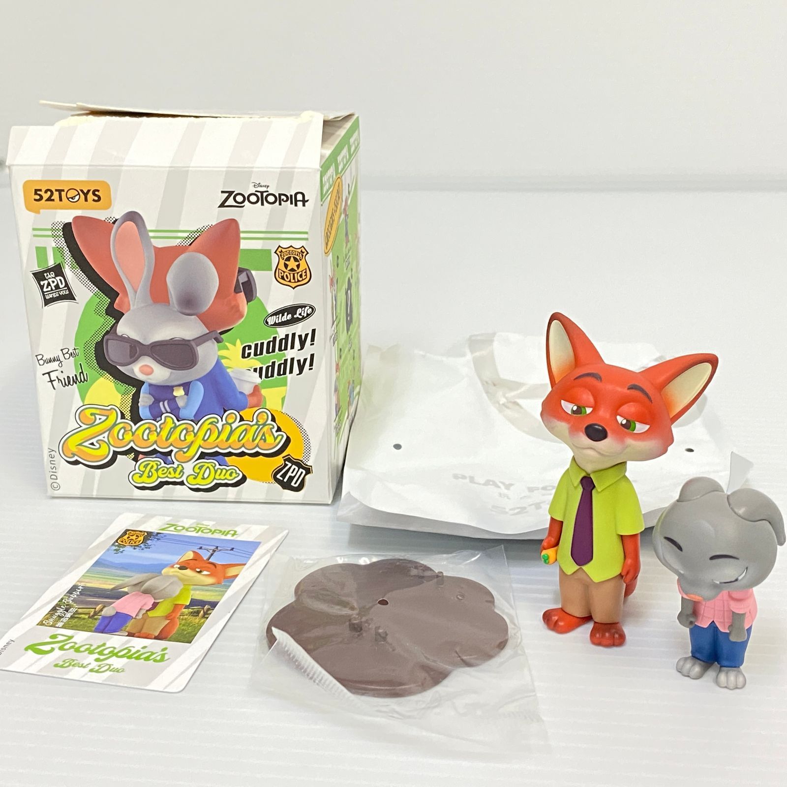 △52TOYS ズートピア ベストパートナー Zootopia's Best Duo