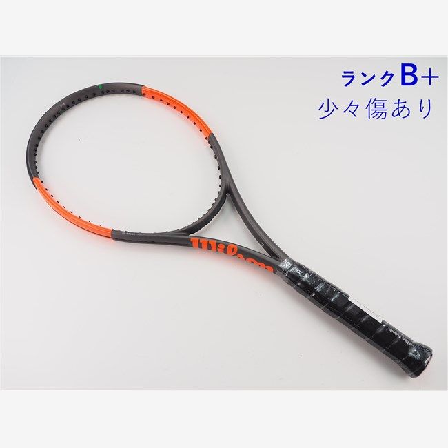 中古 テニスラケット ウィルソン バーン 100エス カウンターベール 2017年モデル (G2) WILSON BURN 100S CV 2017 (c26050359c)