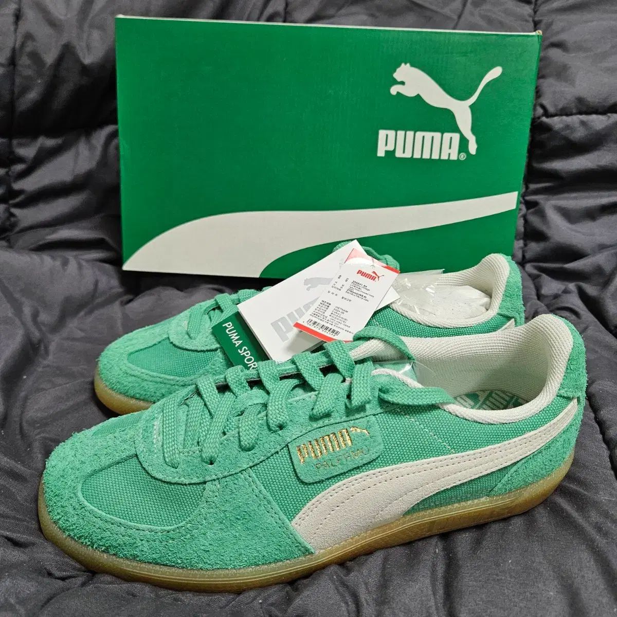 新品 ) 275 プーマ PUMA パレルモ ヴィンテージ ジェイド プロスト