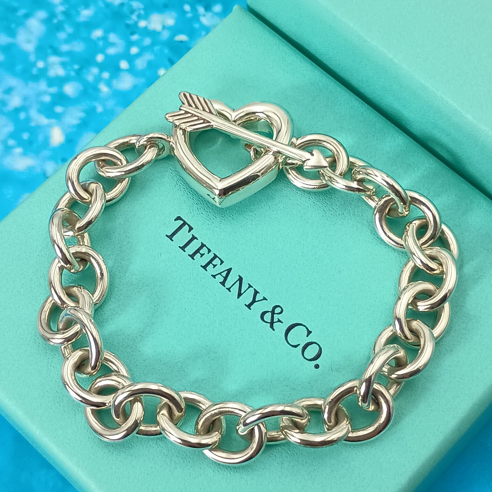 TIFFANY&Co. ティファニー ハート アロー トグル ブレスレット 