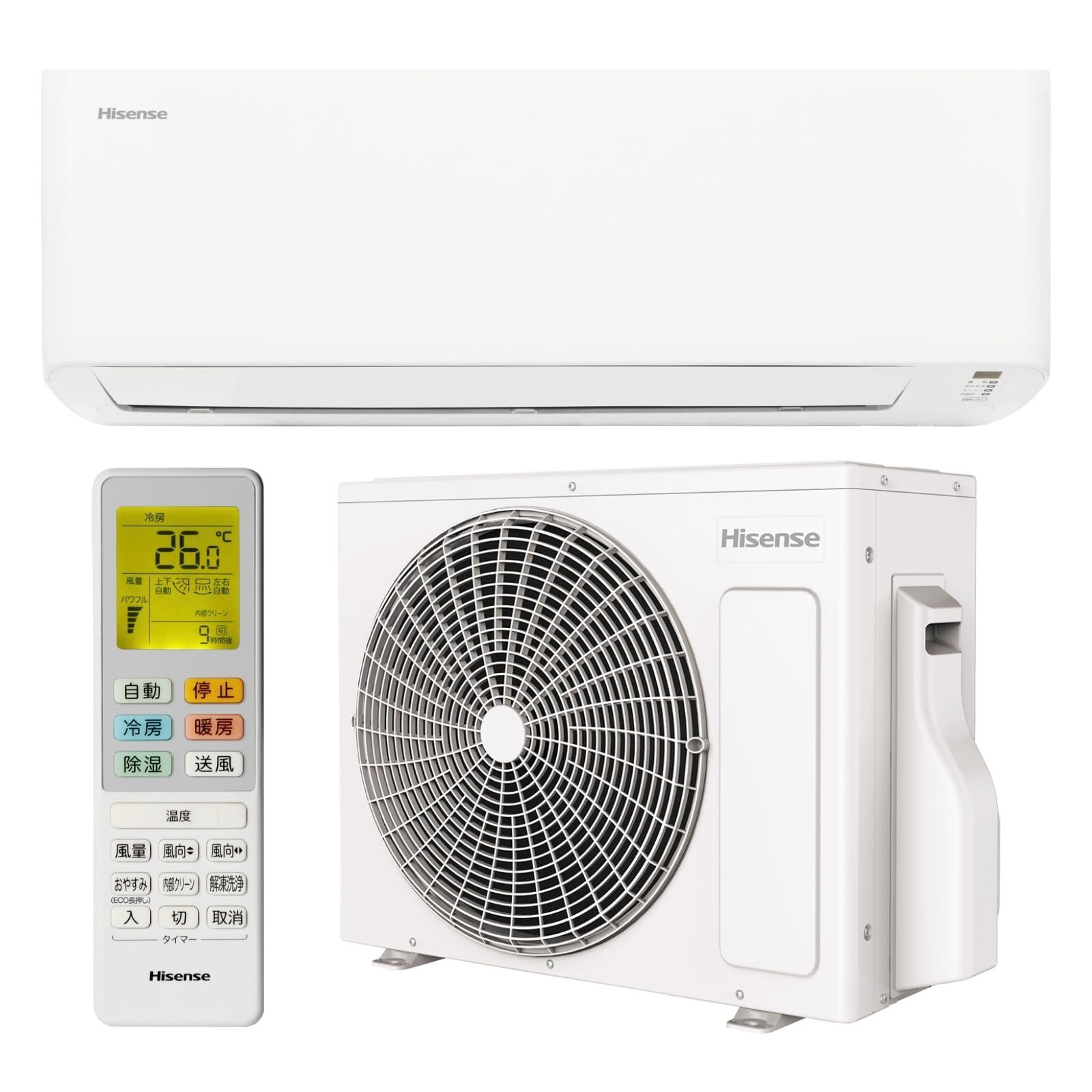ハイセンス エアコン 10畳 2.8kW どっちも解凍洗浄 内部クリーン パワフル冷暖 はっ水フィルター HA-S28H-WS ホワイト 2025年モデル(沖縄・離島の方発送不可）) ded774a5