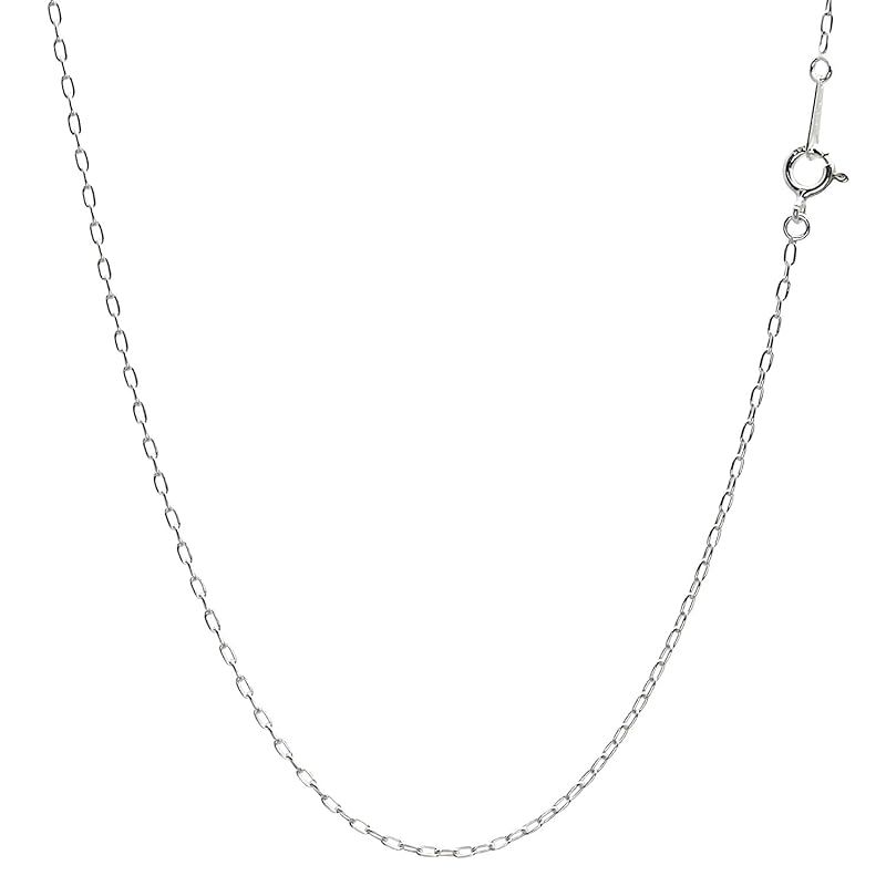 [シアーズ] 長あずき チェーン ネックレス シルバー sv 925 幅 1.5mm 50cm