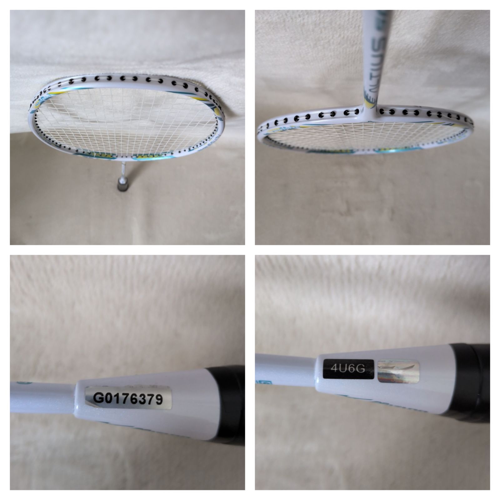 極美品】ミズノ バドミントンラケット アルティウス ソニック 4U6G