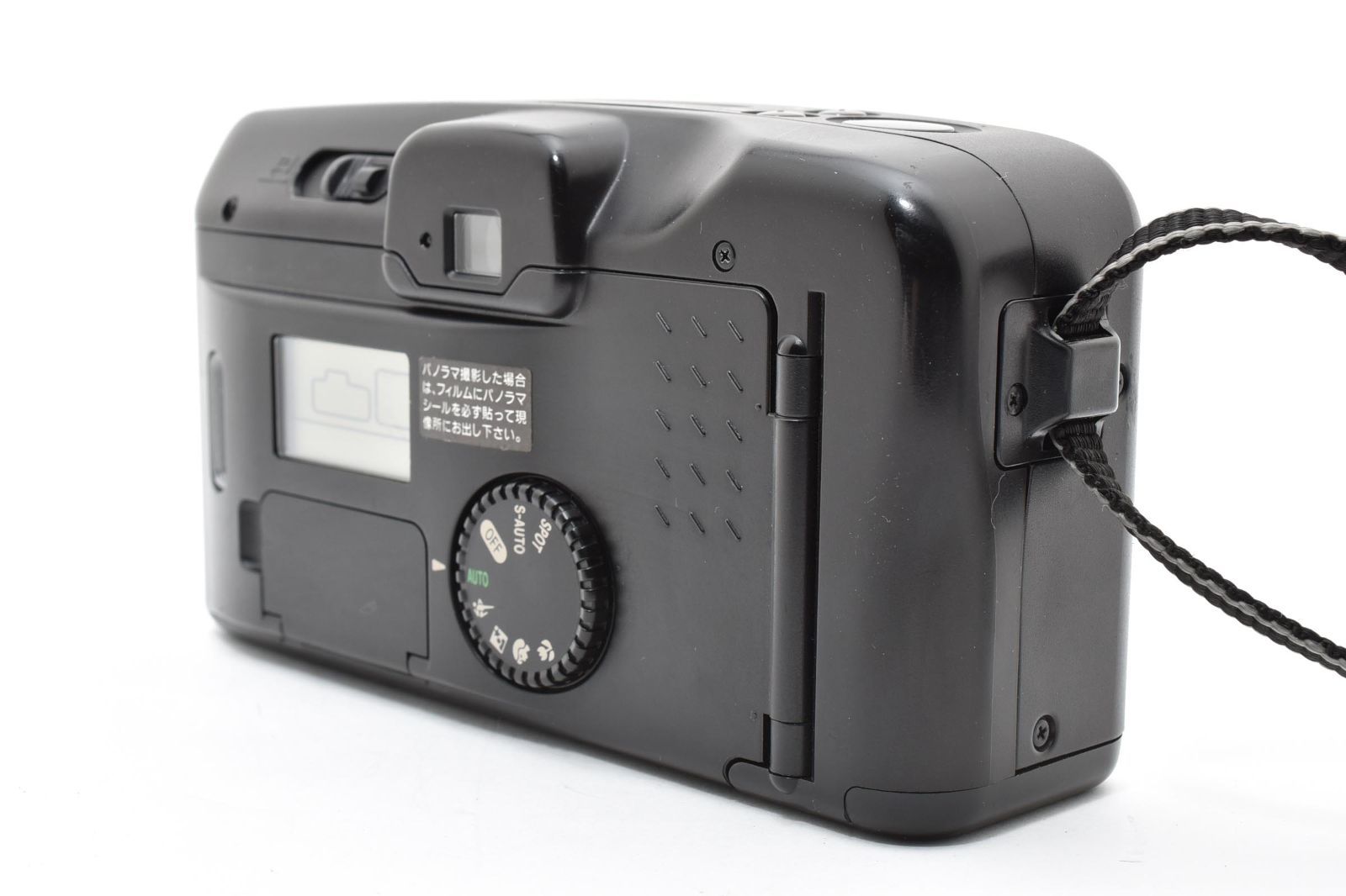 『動作確認済み』Canon AutoboyS PANORAMA ブラック 完動品 Canon Autoboy S Black | ヨアケマエカメラ フィルムカメラ修理・販売