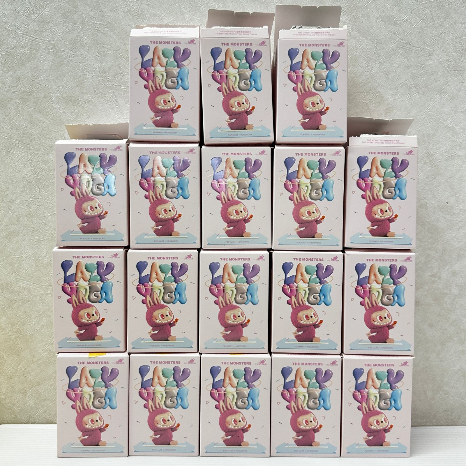 【バラ売り不可】POP MART THE MONSTERS LAZY YOGA Labubu ラブブ まとめ 未使用品 smtketc096588