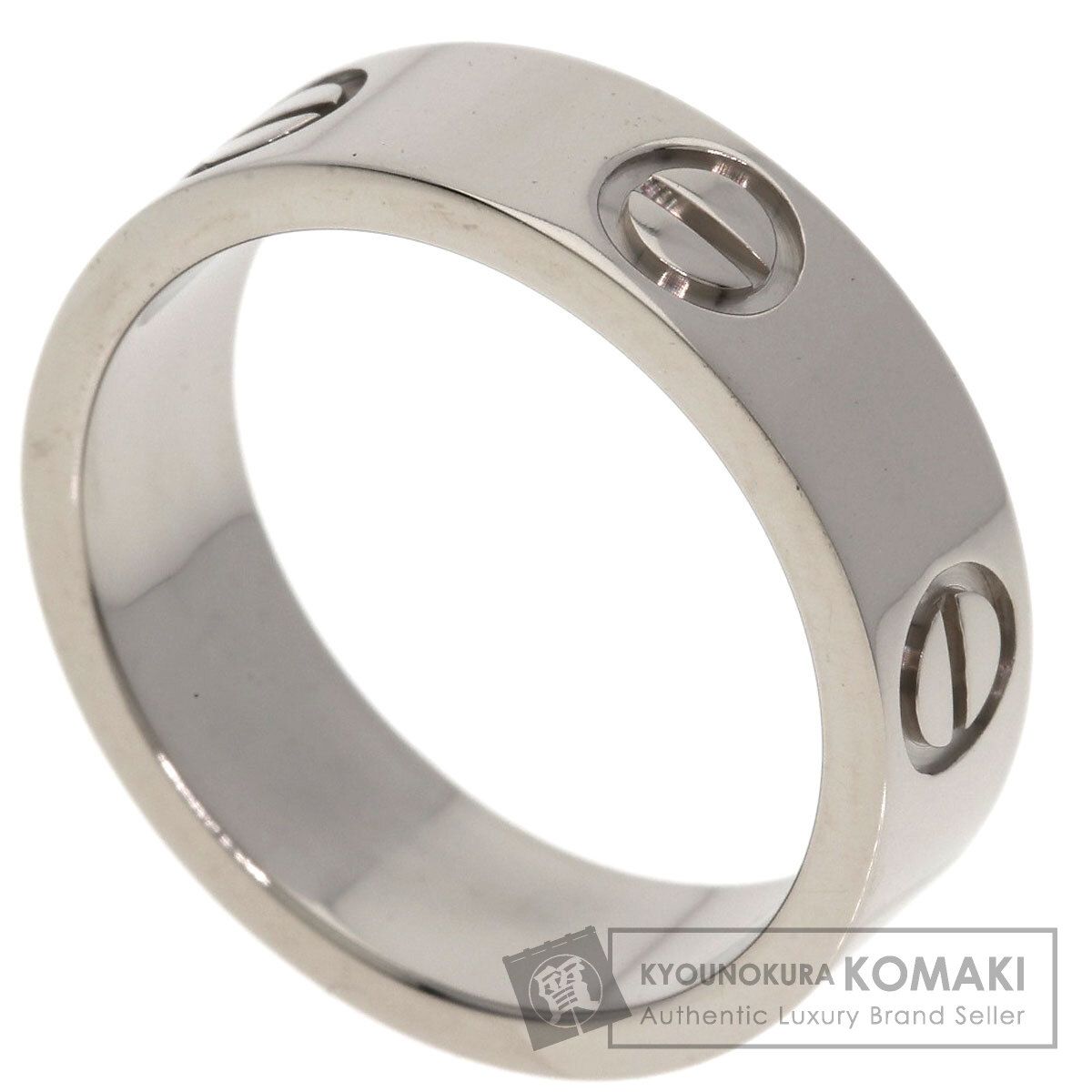 CARTIER カルティエ ラブリング #51 リング・指輪 K18WG レディース [中古]