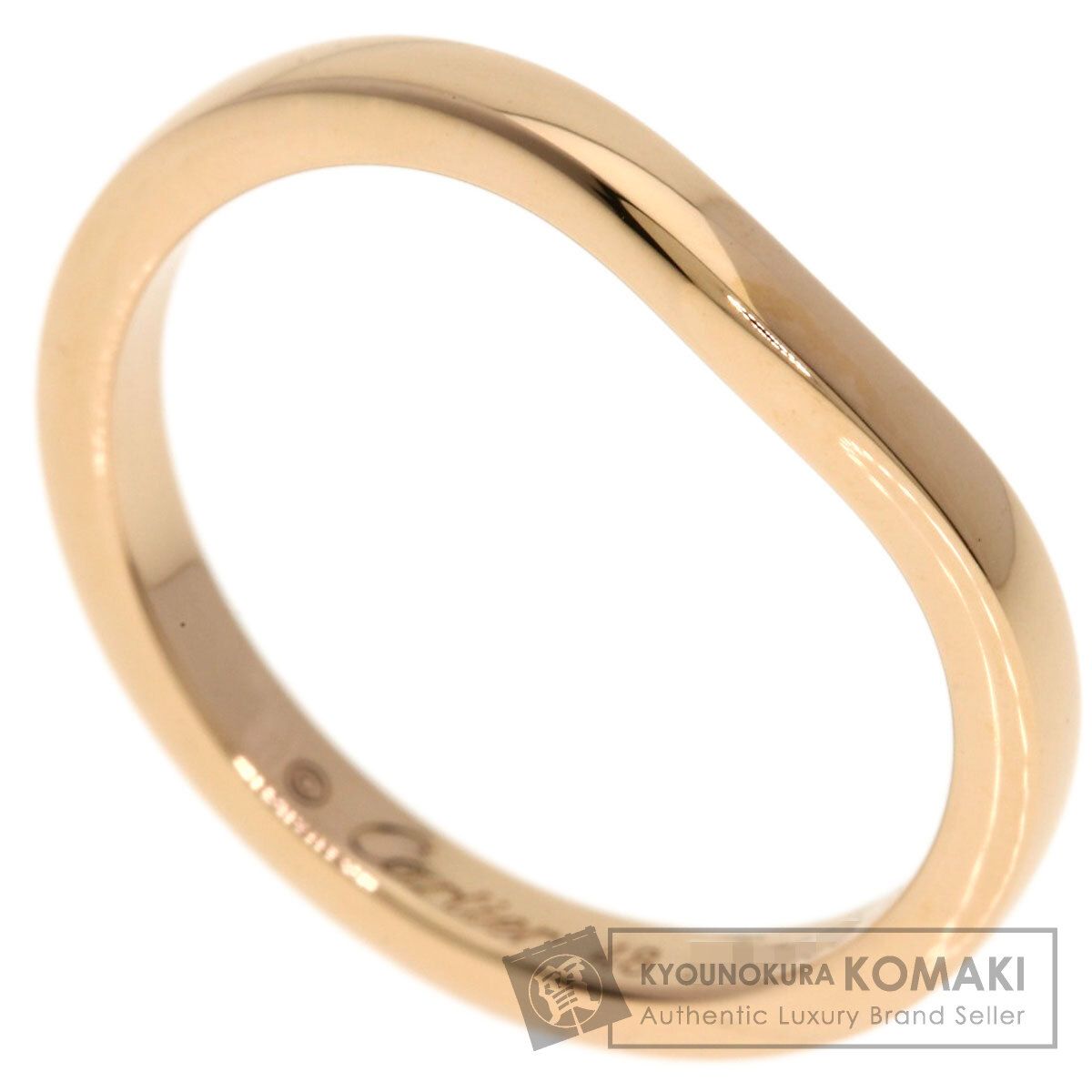 CARTIER カルティエ バレリーナ カーブ #48 リング・指輪 K18PG