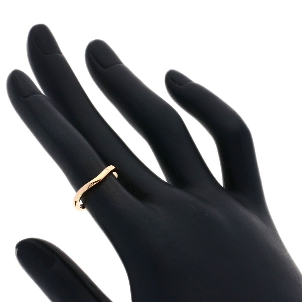 CARTIER カルティエ バレリーナ カーブ #48 リング・指輪 K18PG