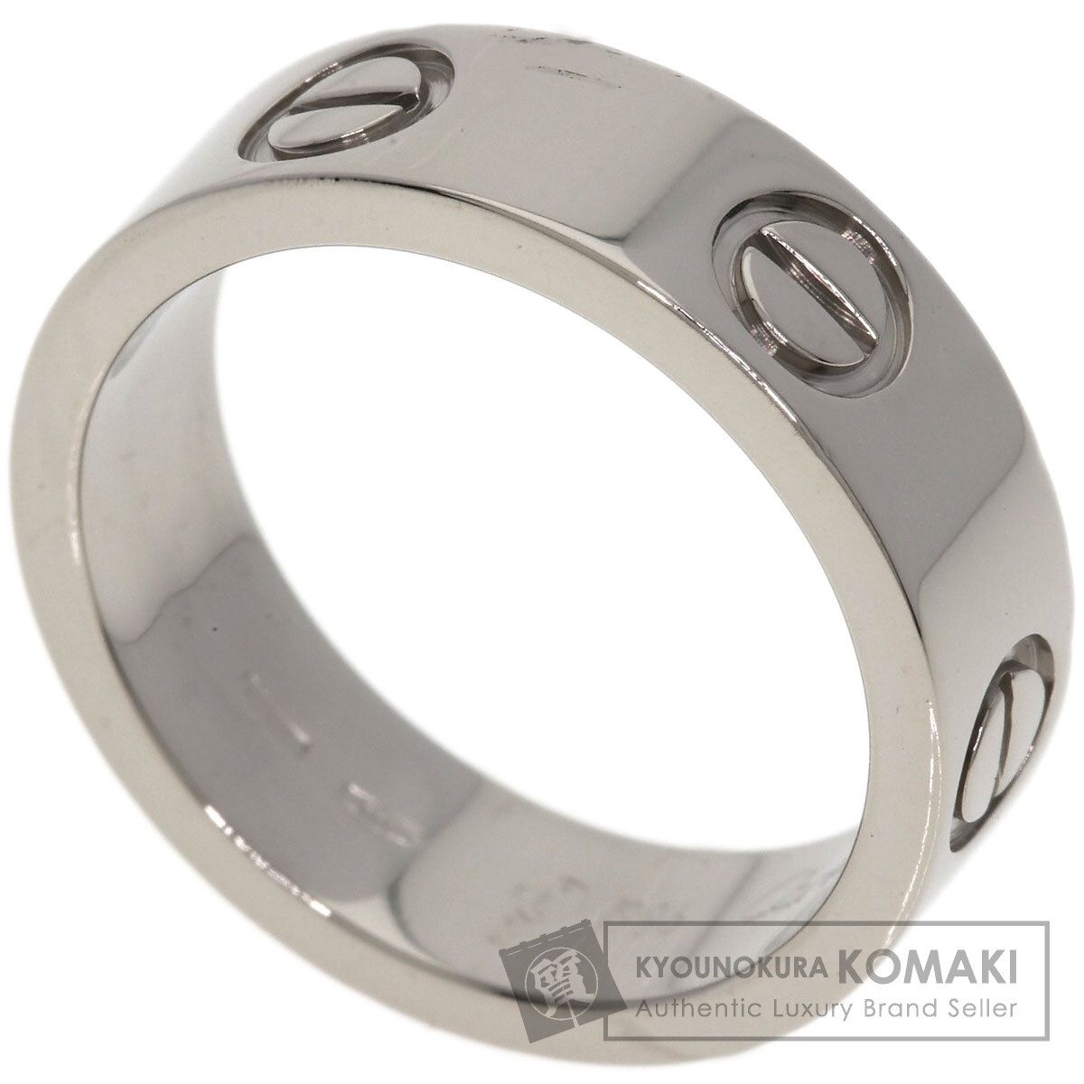 CARTIER カルティエ ラブリング #51 リング・指輪 K18WG レディース [中古]