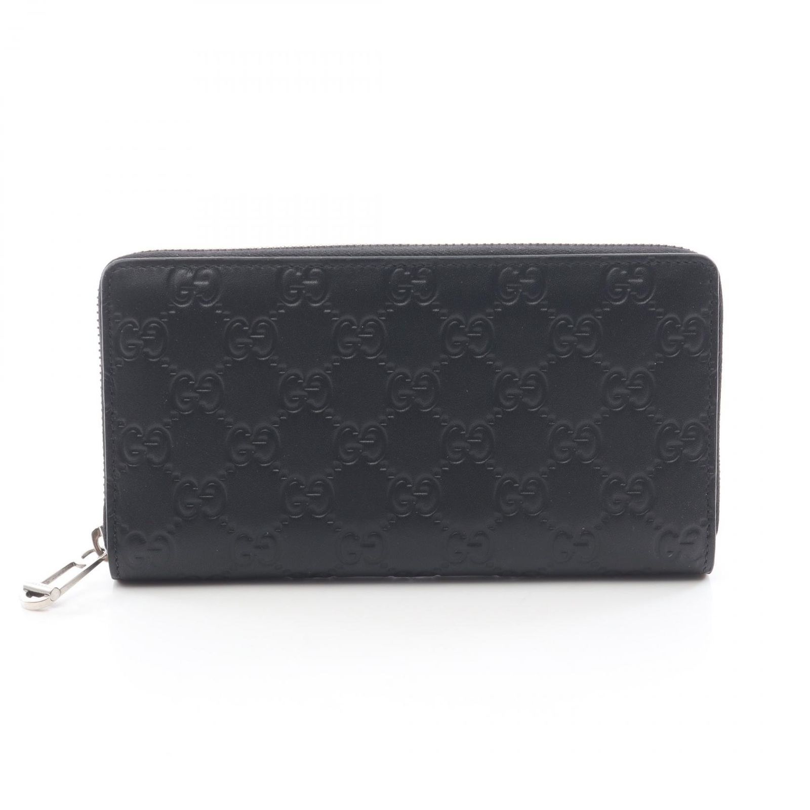 GUCCI グッチ GGエンブレム ラウンド長財布