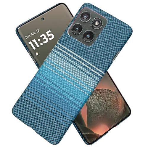 【新品】【Moilyo】MOTO Edge 50 Pro 5G/ Edge 50s Pro用 ケース アラミド繊維製 極薄・軽量型 耐衝撃 モトローラ モト edge 50pro 用 スマホカバー 指紋防止 カーボン調 耐久 全面保護ケース e25e4661