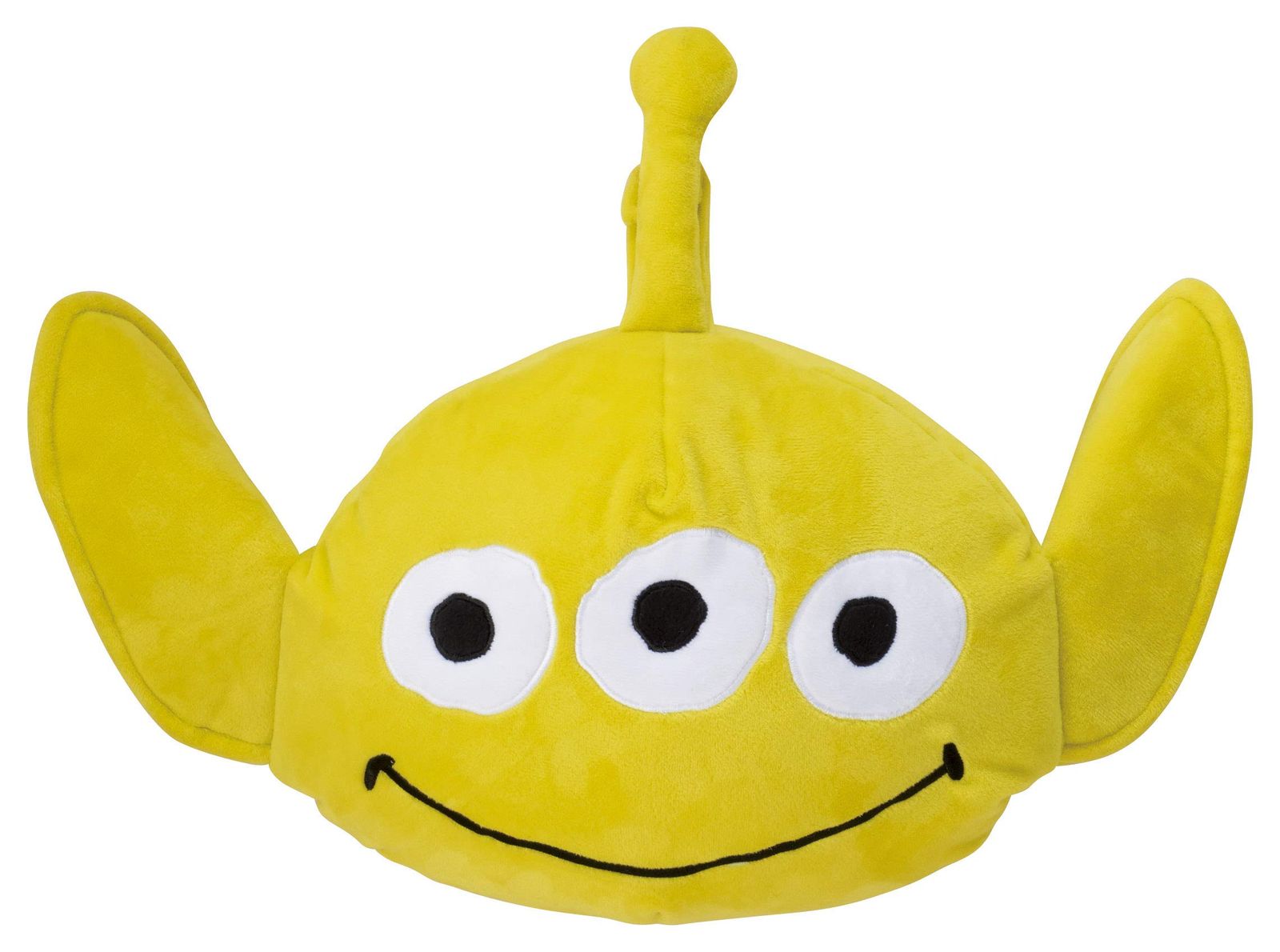 【新品】丸眞 フード付き ネックピロー ディズニー トイ・ストーリー キラキラ/エイリアン ビーズ入り ぬいぐるみになる リバーシブル 2215038200 ビーズクッション時:h22.6×w24cm ネックピロー時:h35×w33cm a93d75c5
