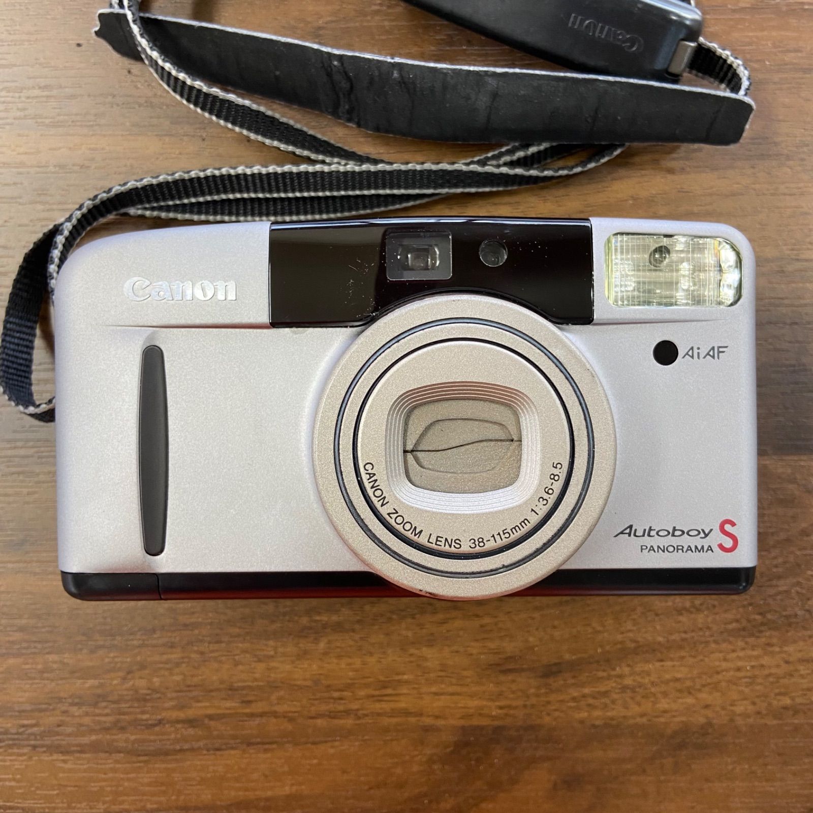 Canon Autoboy S 38-115mm フィルムカメラ ケース付 傷汚れあり - メルカリ