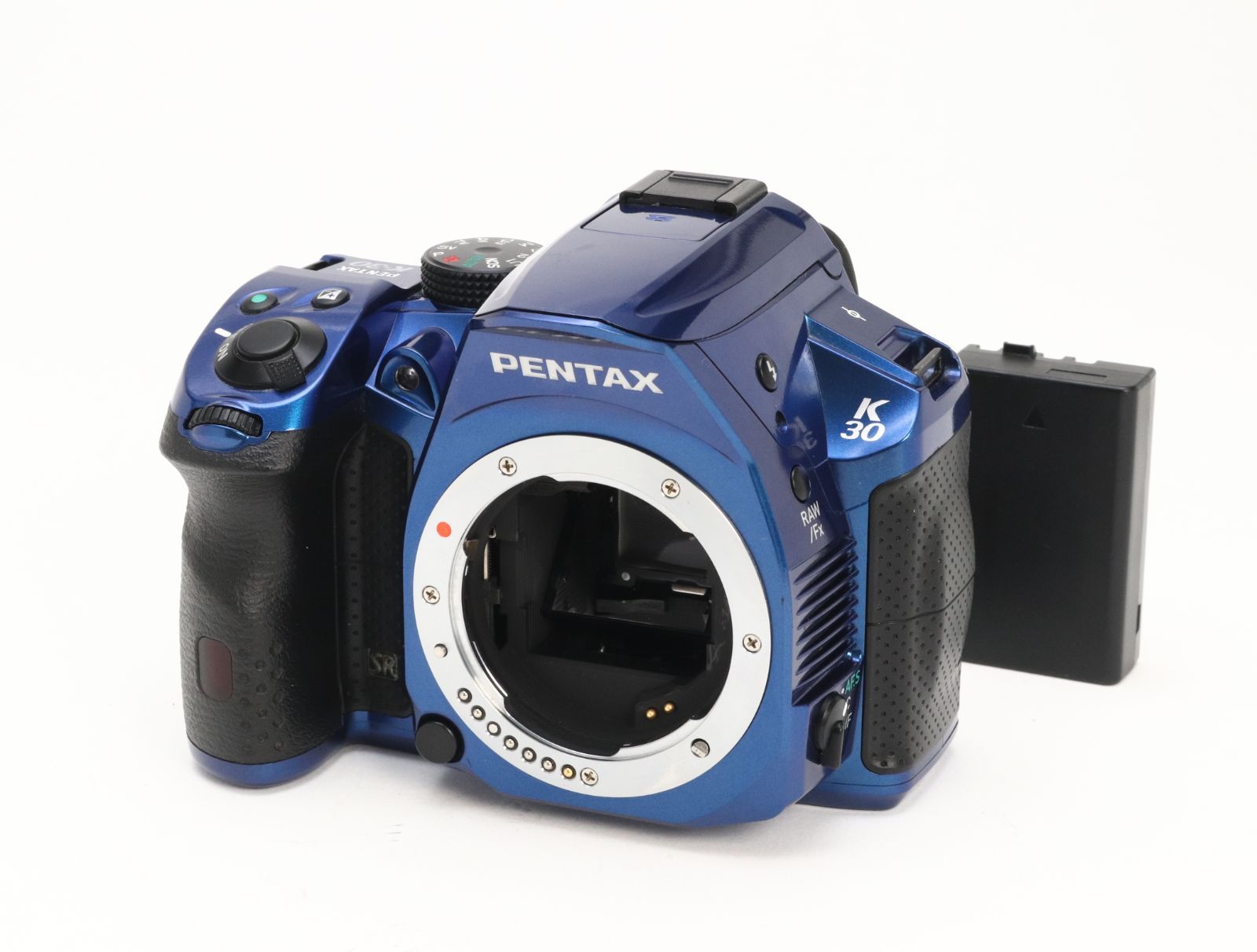 C (やや難あり) PENTAX ペンタックス K-30 ボディ クリスタルブルー 返品不可 55-171