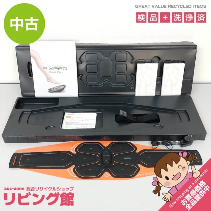 ss8673 【中古】 MTG シックスパッド アブズベルト LL/3L SP-AB2209F-L EMS 取扱説明書付き 元箱付 未使用ジェル2セット付 充電式 ジェル式 SIX PAD AbsBelt 腹筋 ウエスト 中古