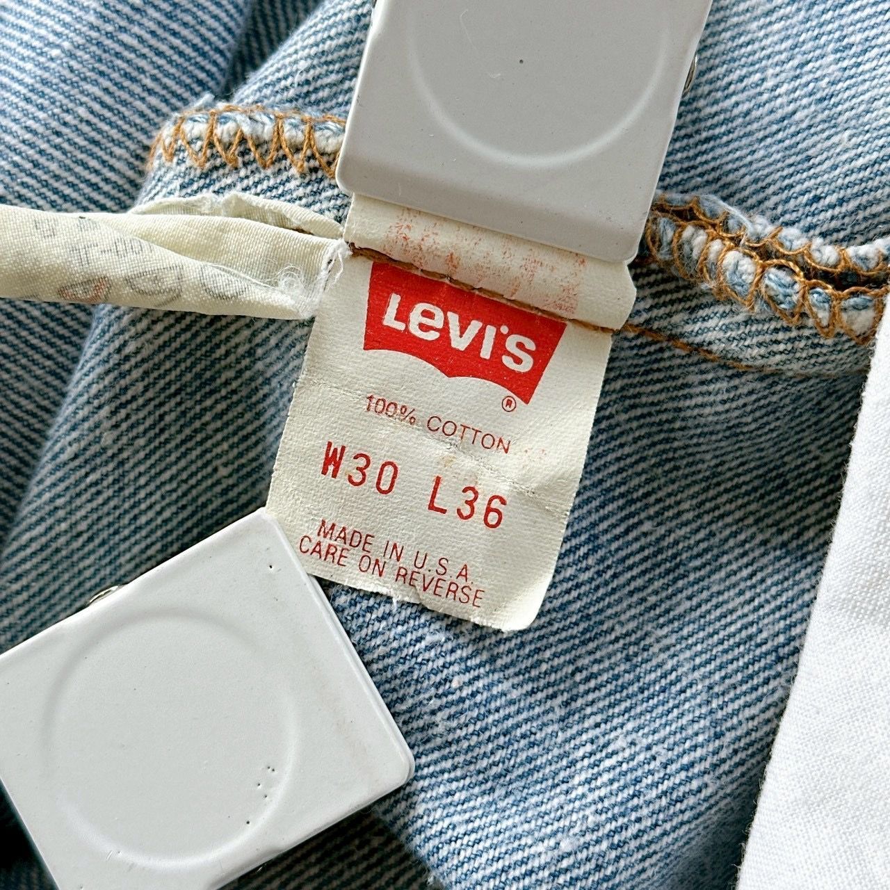 1993年製 Levi's 501 USA製 赤文字 金脇割り W30 90s - メルカリ