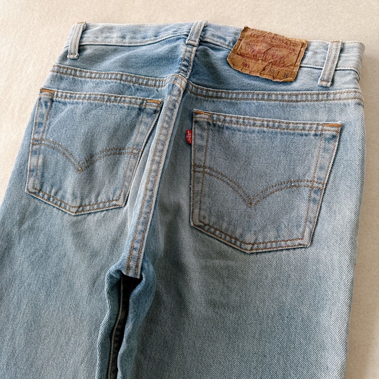 1993年製 Levi's 501 USA製 赤文字 金脇割り W30 90s - メルカリ