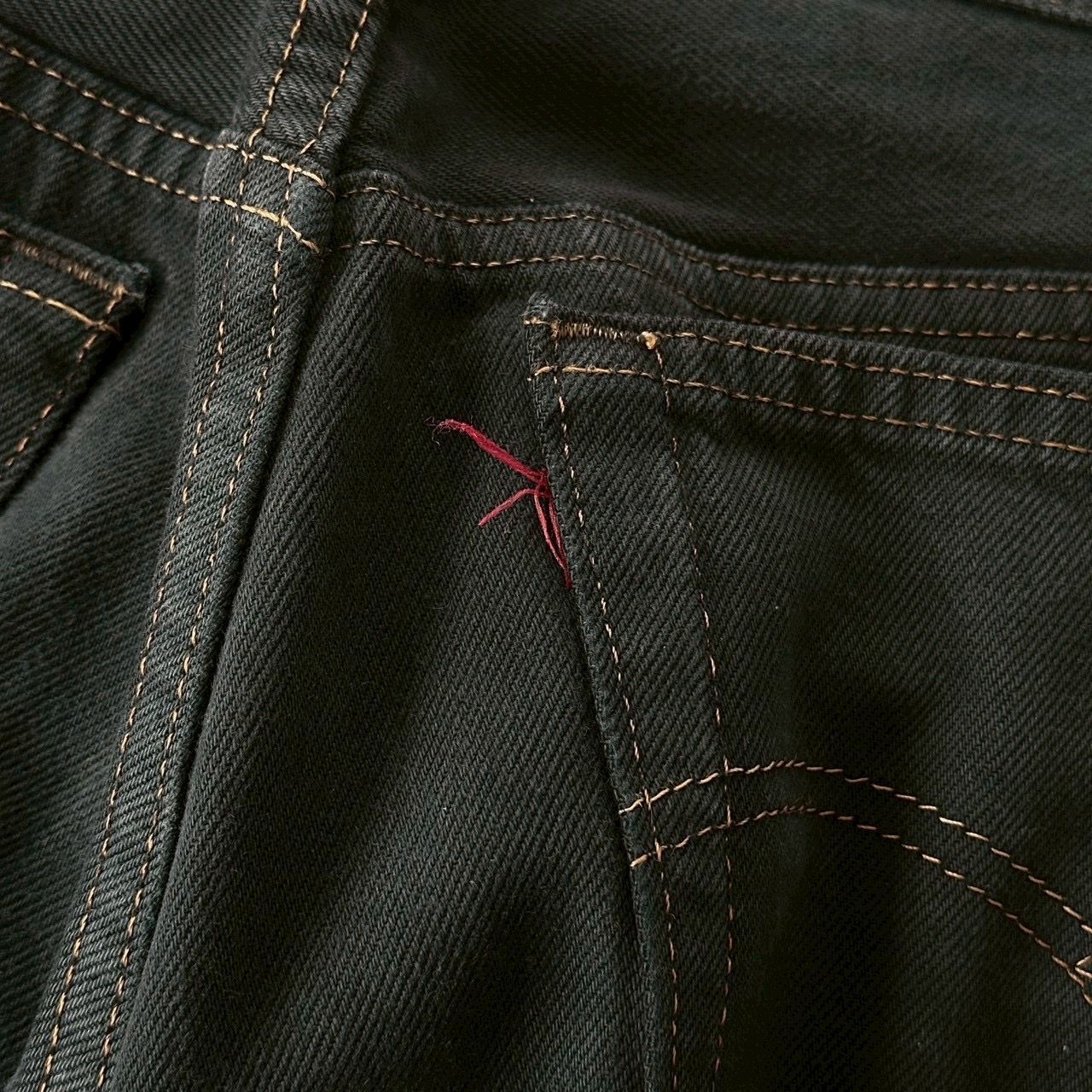 90s USA製 Levi's 501 ブラックデニムショーツ 後染め W32 黒 - メルカリ