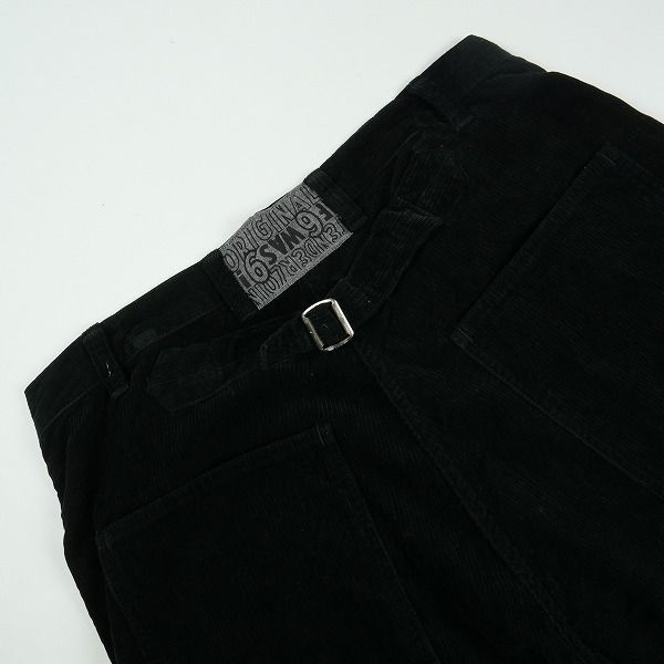 Size【M】 TENDERLOIN テンダーロイン CORDUROY TROUSERS PNT BLACK