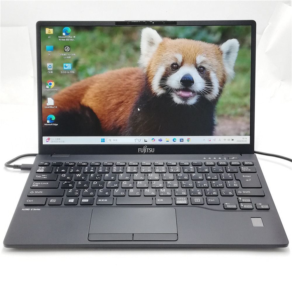 JM：富士通 U9311M Win11 Celeron SSD Office付き 美品】富士通 U9311M Celeron SSD128GB Win11 Office - メルカリ