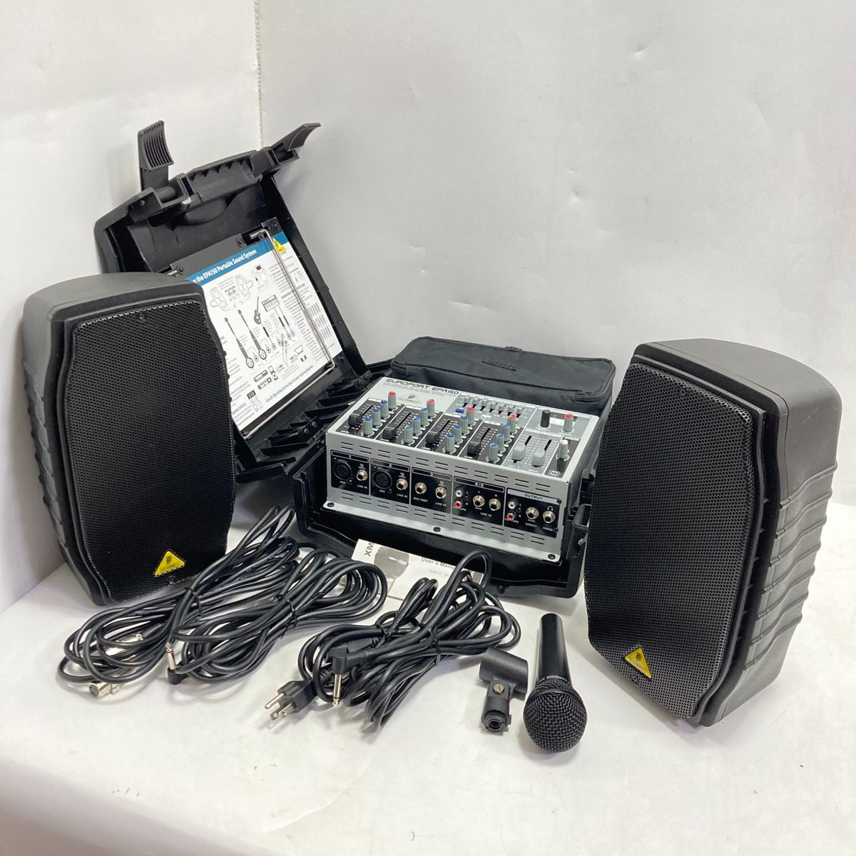BEHRINGER ベリンガー EPA150 ポータブルPAセット - メルカリ