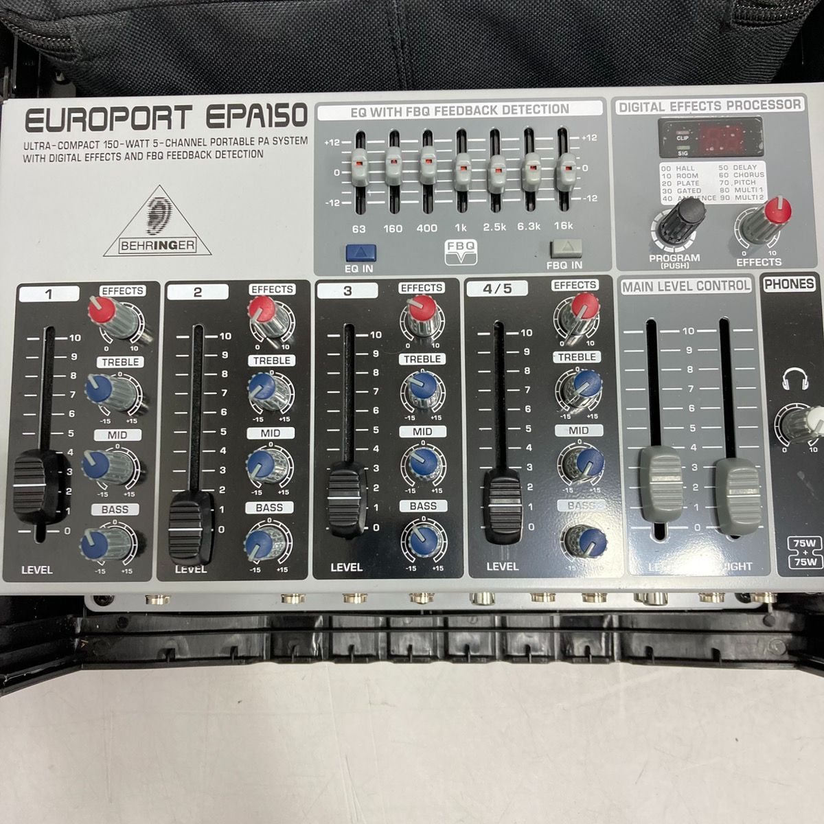 BEHRINGER ベリンガー EPA150 ポータブルPAセット - メルカリ
