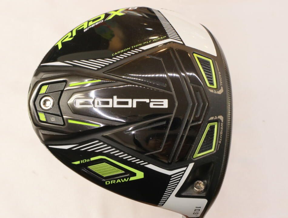 コブラ　KING RADSPEED XD Black/Yellow　10.5度　Speeder EVOLUTION for RADSPEED　Rフレックス　ドライバー　中古　ゴルフドゥ！西尾店【最短即日発送】