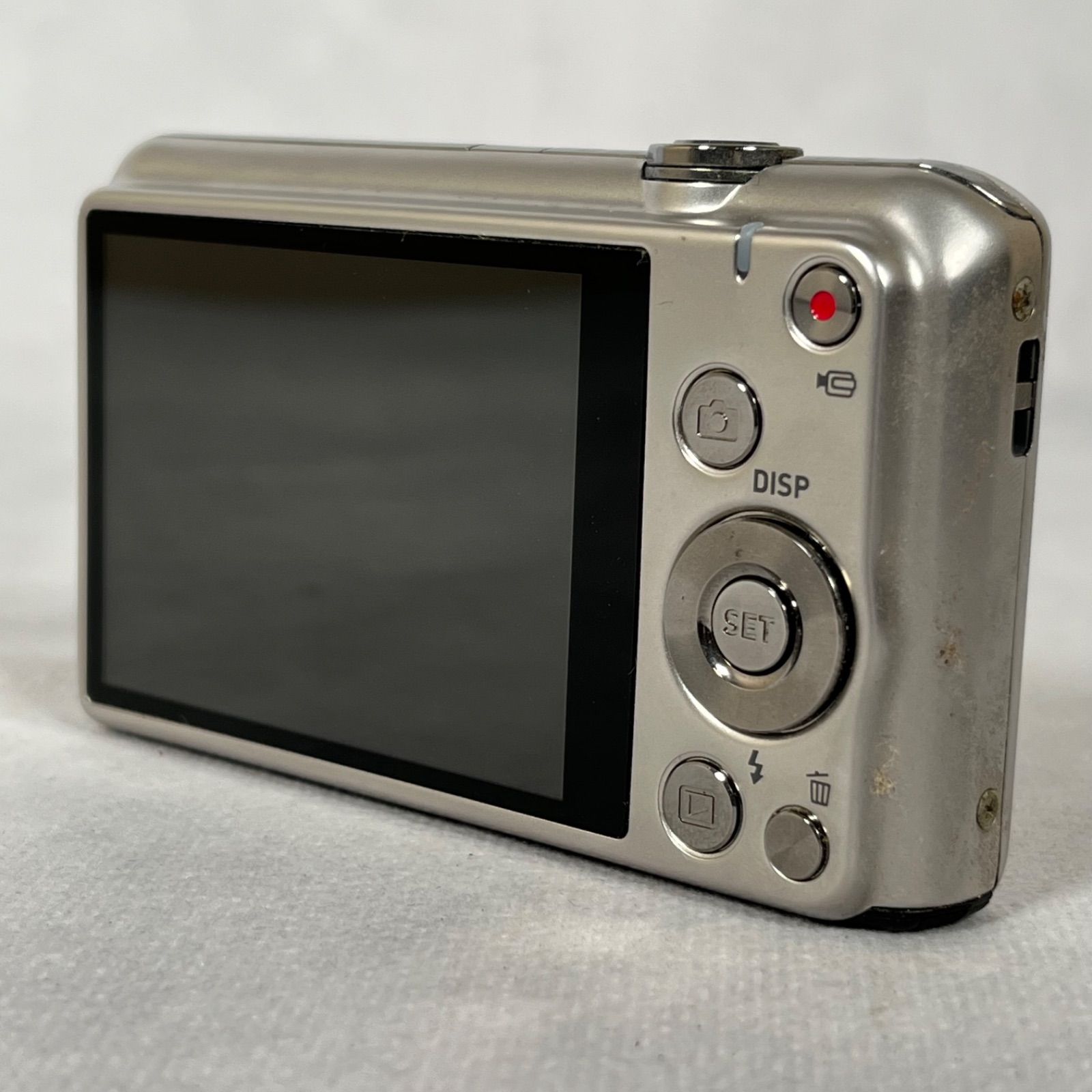 【美品】CASIOカシオ EX-ZS35 コンデジ デジカメ 薄型 動作確認済み 管2605-156】CASIO カシオ EX-ZS35 シルバー 付属品あり 2010万画素
