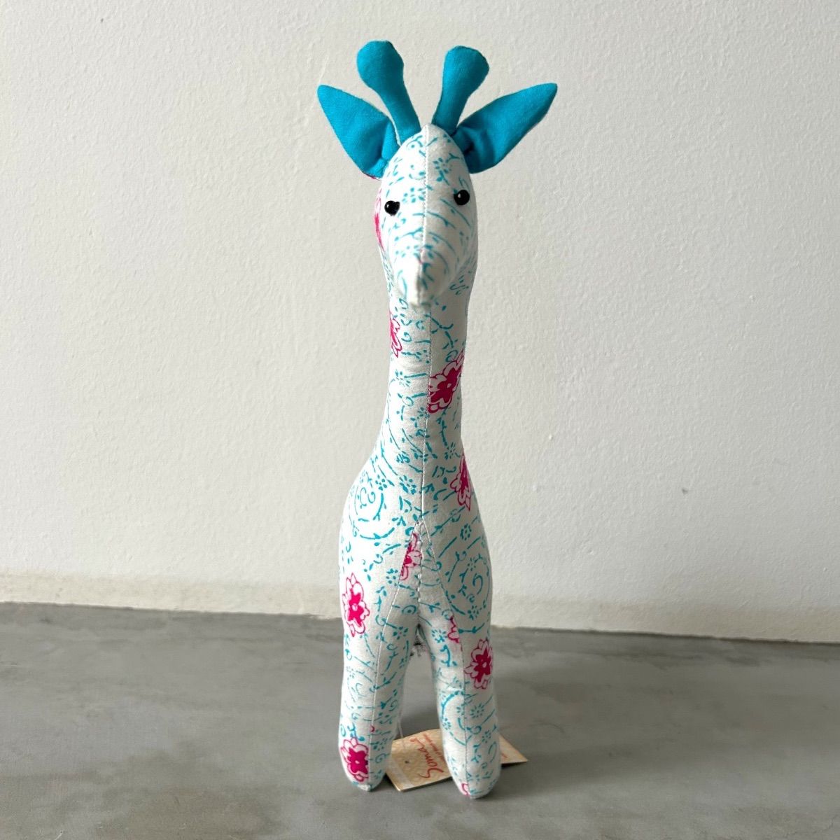 soma block print TOY／きりんさんB