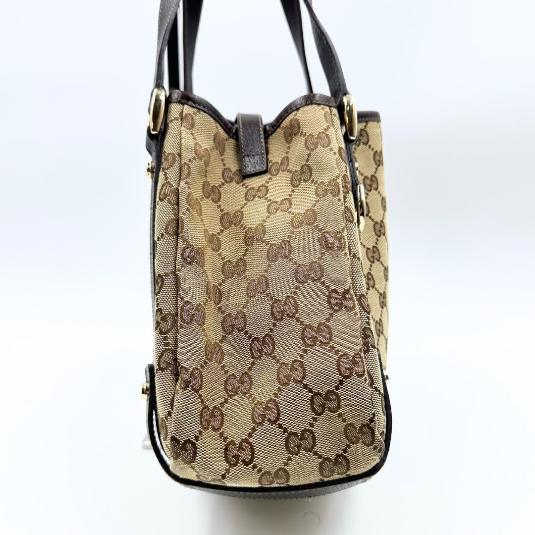 美品】Gucci アビー GGキャンバス トートバッグ - メルカリ