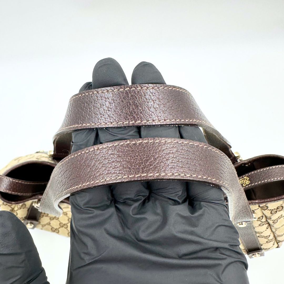 美品】Gucci アビー GGキャンバス トートバッグ - メルカリ