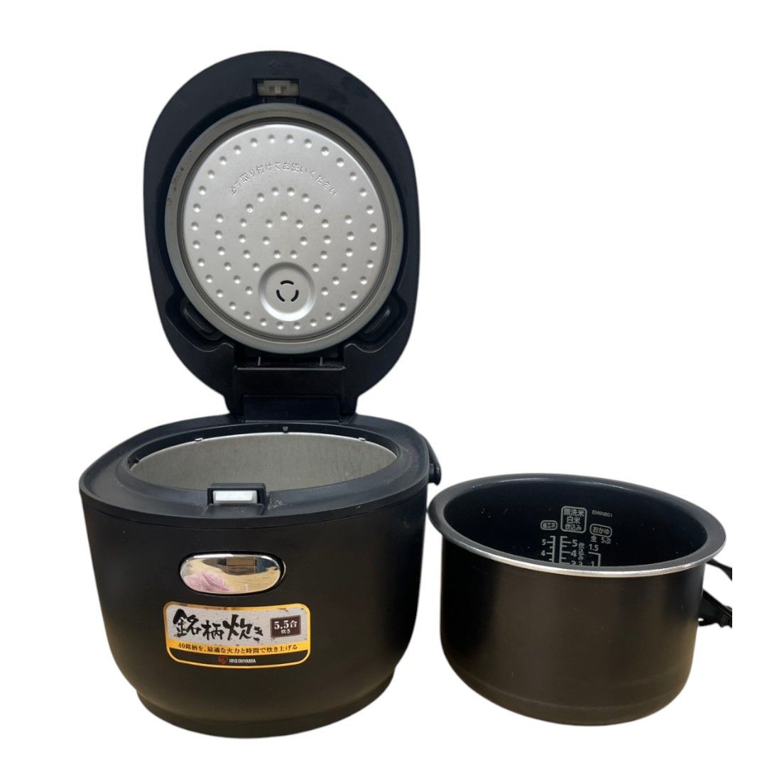 アイリスオーヤマ KRC-MD50-B 炊飯器 　5.5合炊き　新品未開封 アイリスオーヤマ KRC-MD50-B 炊飯器 5.5合炊き - メルカリ