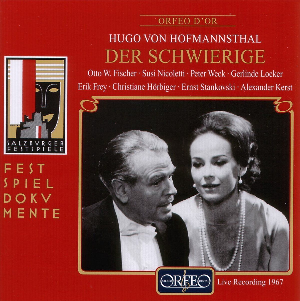 【CD】ホーフマンスタール:「強情な男」 (2CD) (Hofmannsthal, Hugo von: Der Schwierige)