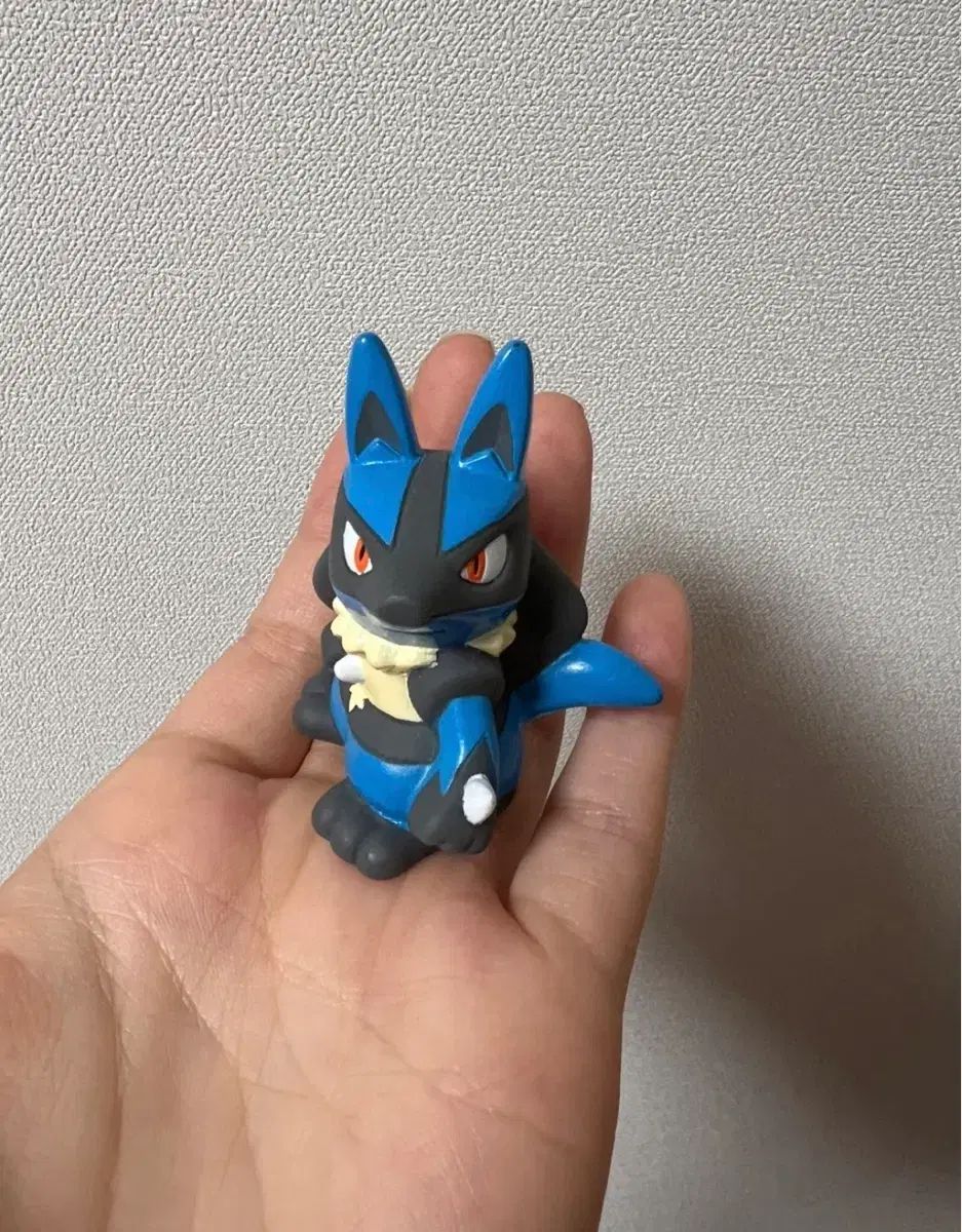ポケットモンスター ルカリオ クラシック フィギュア 指 ぬいぐるみ