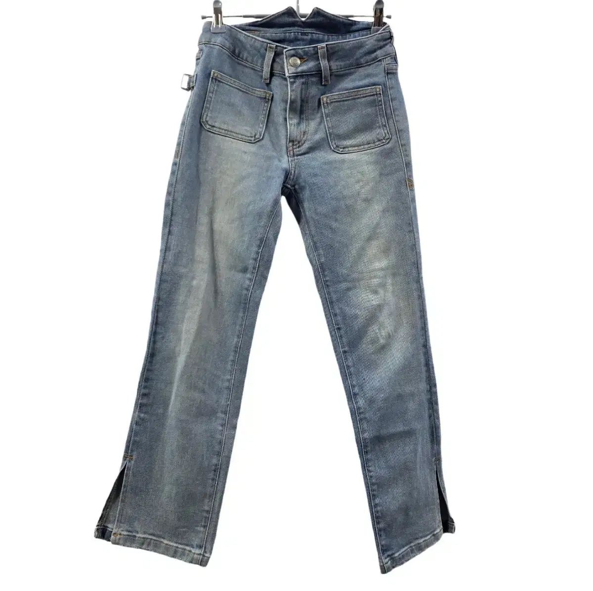 ZADIG&VOLTAIRE ザディグ・エ・ヴォルテール ポケット デニム ブーツカット ズボン