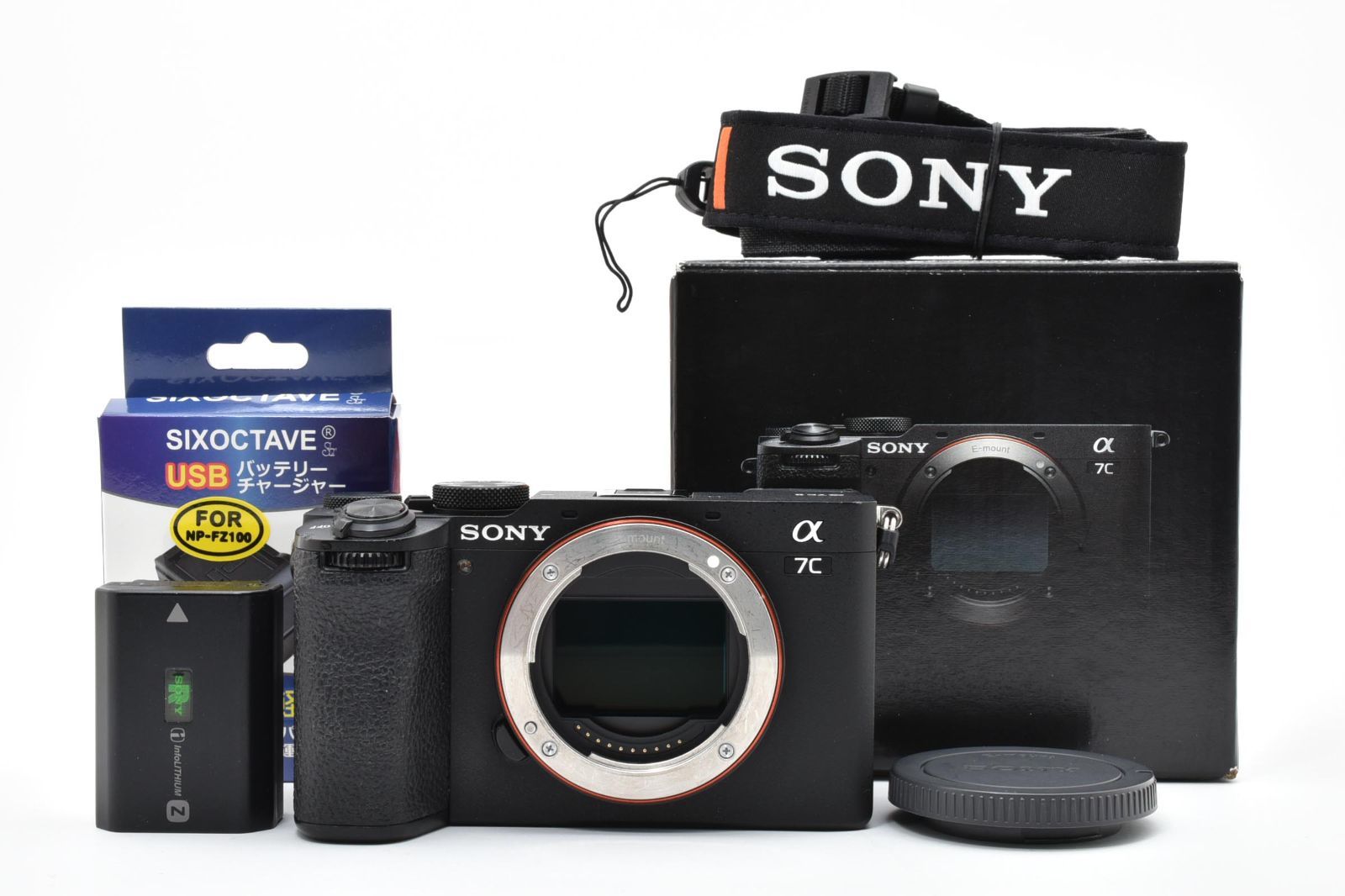 シャッター数5447回 SONY ソニー α7C II ブラック /3216 ILCE-7CM2 B 元箱