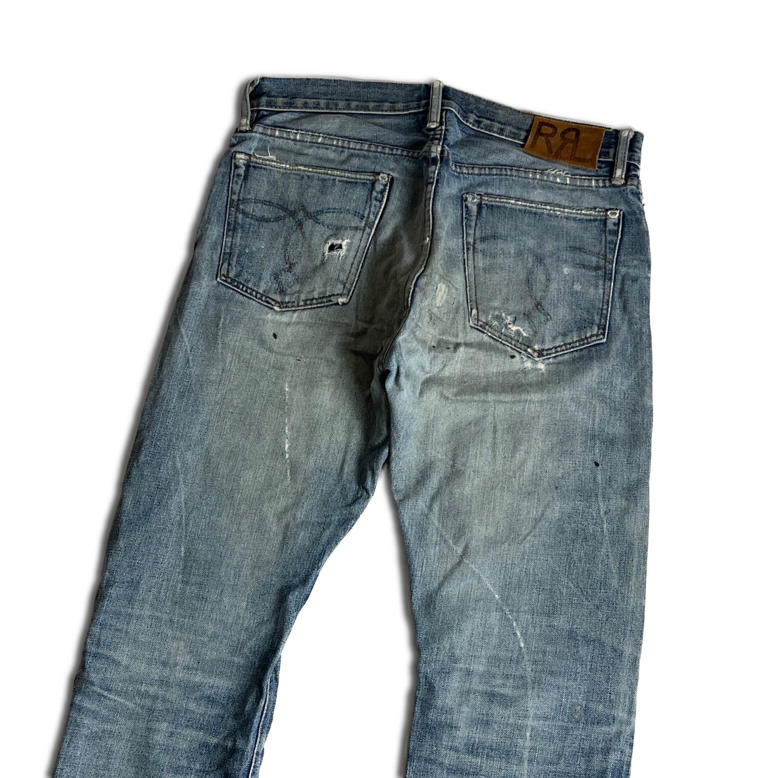 RRL slim boot cut HILLSIDE デニムパンツ 32×32 USA製 ダブルアール 
